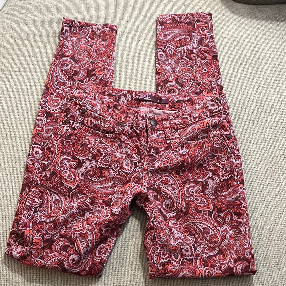 Prana Trinity Corduroy Paisley Pants - Picture 2 of 6